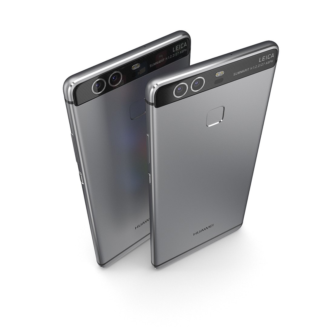 huawei p9 3d model