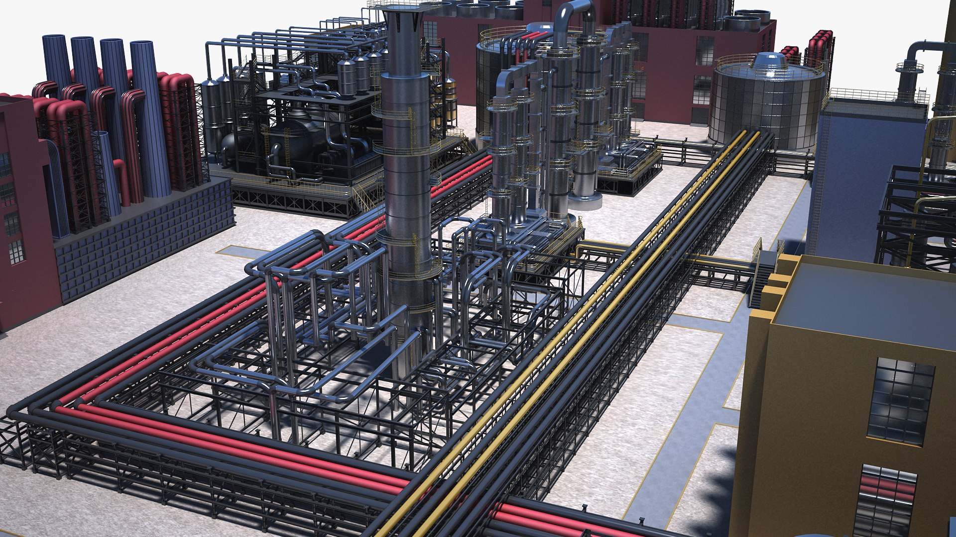 Industrial Area 79 Model - TurboSquid 2027929