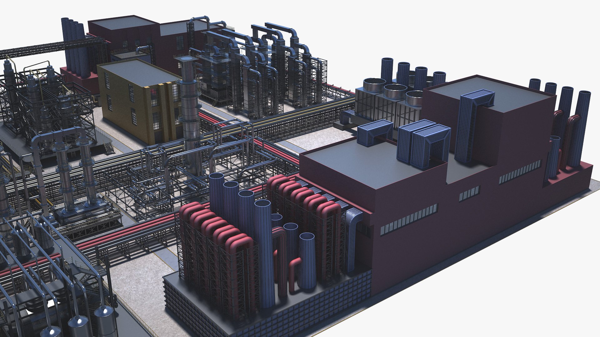 Industrial Area 79 Model - TurboSquid 2027929