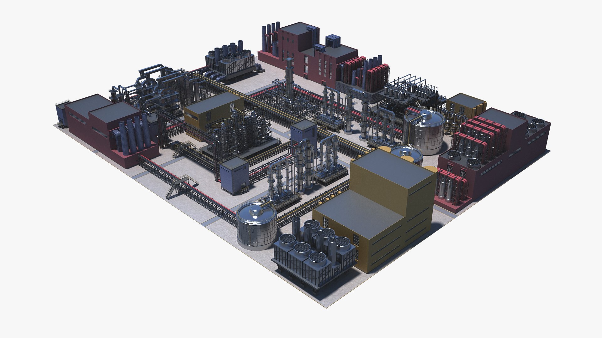 Industrial Area 79 Model - TurboSquid 2027929