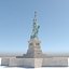 3D model Statue of Liberty in New York City