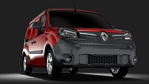 3D renault kangoo maxi model