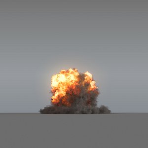 explosion - 01 vdb 3D model