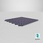 PVC Bodenmatte Fliese Blau