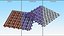 PVC Bodenmatte Fliese Blau