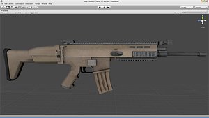 Scar-L Game Ready (Normal Mapped)