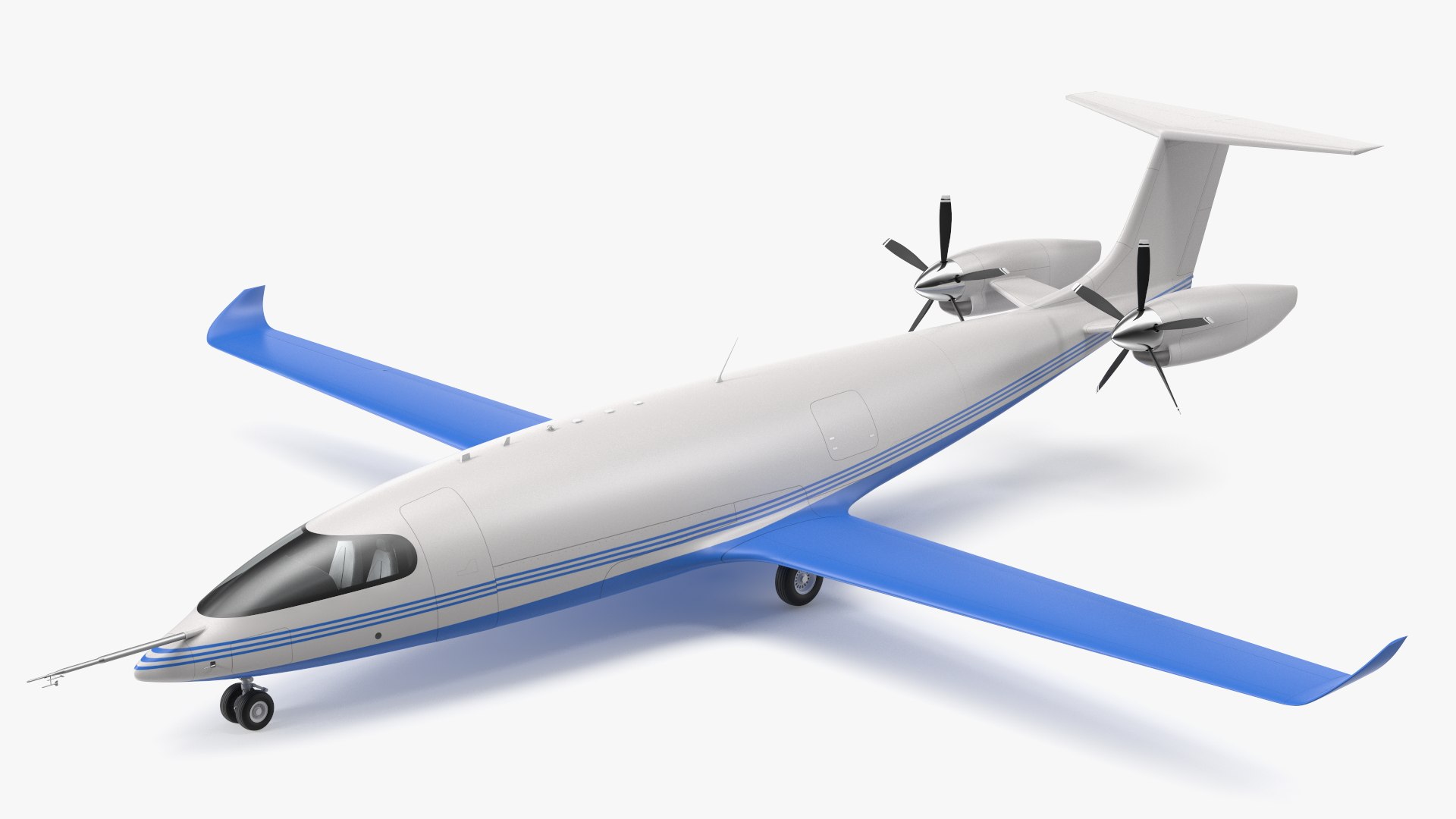 Electric Cargo Aircraft(1) 3D model preview
