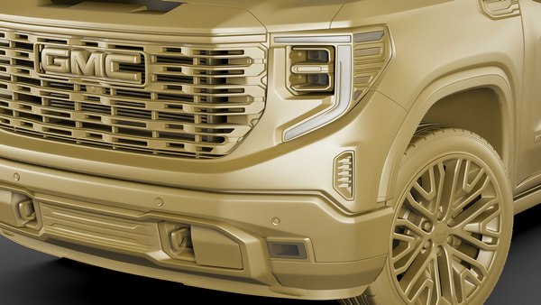 Modelo 3d Gmc Sierra Denali 2022 Turbosquid 1916685