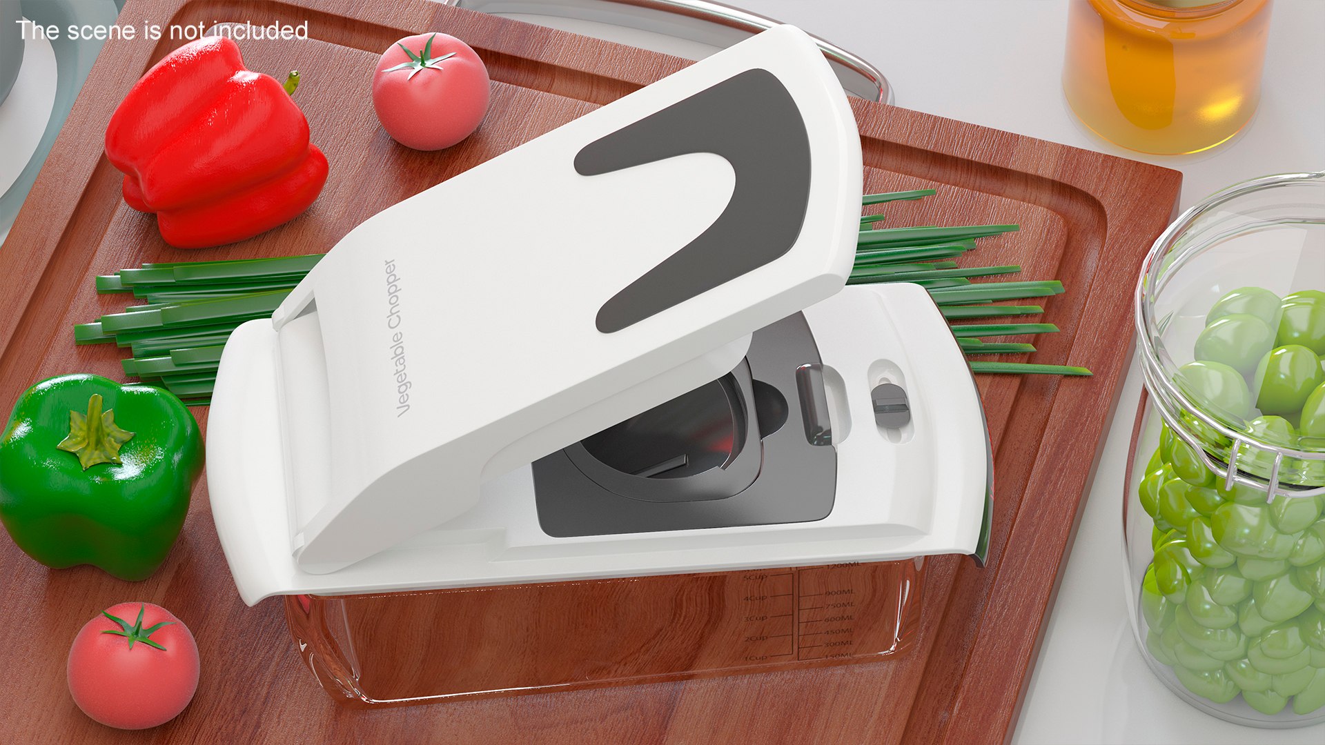 Ribbon Blade Vegetable Chopper 3D - TurboSquid 2169056