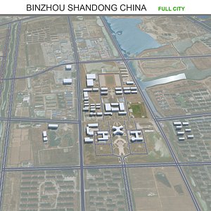 3D Binzhou Shandon China model