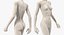 Weibliche Mannequin-gehende Haltung