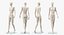 Weibliche Mannequin-gehende Haltung