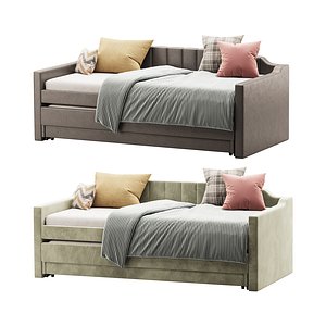 3D EUROCO Twin Size Upholstery model