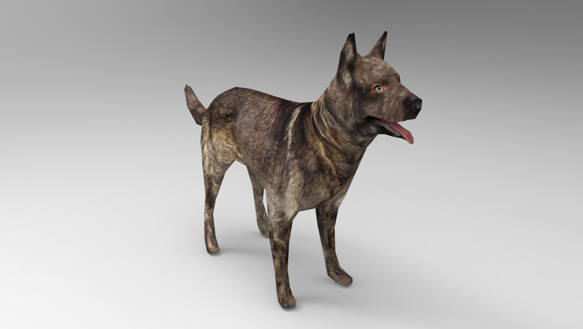 3D German Shepherd Dog Rigged - TurboSquid 1204032