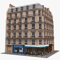Paris Corner Tenement Restaurant 03