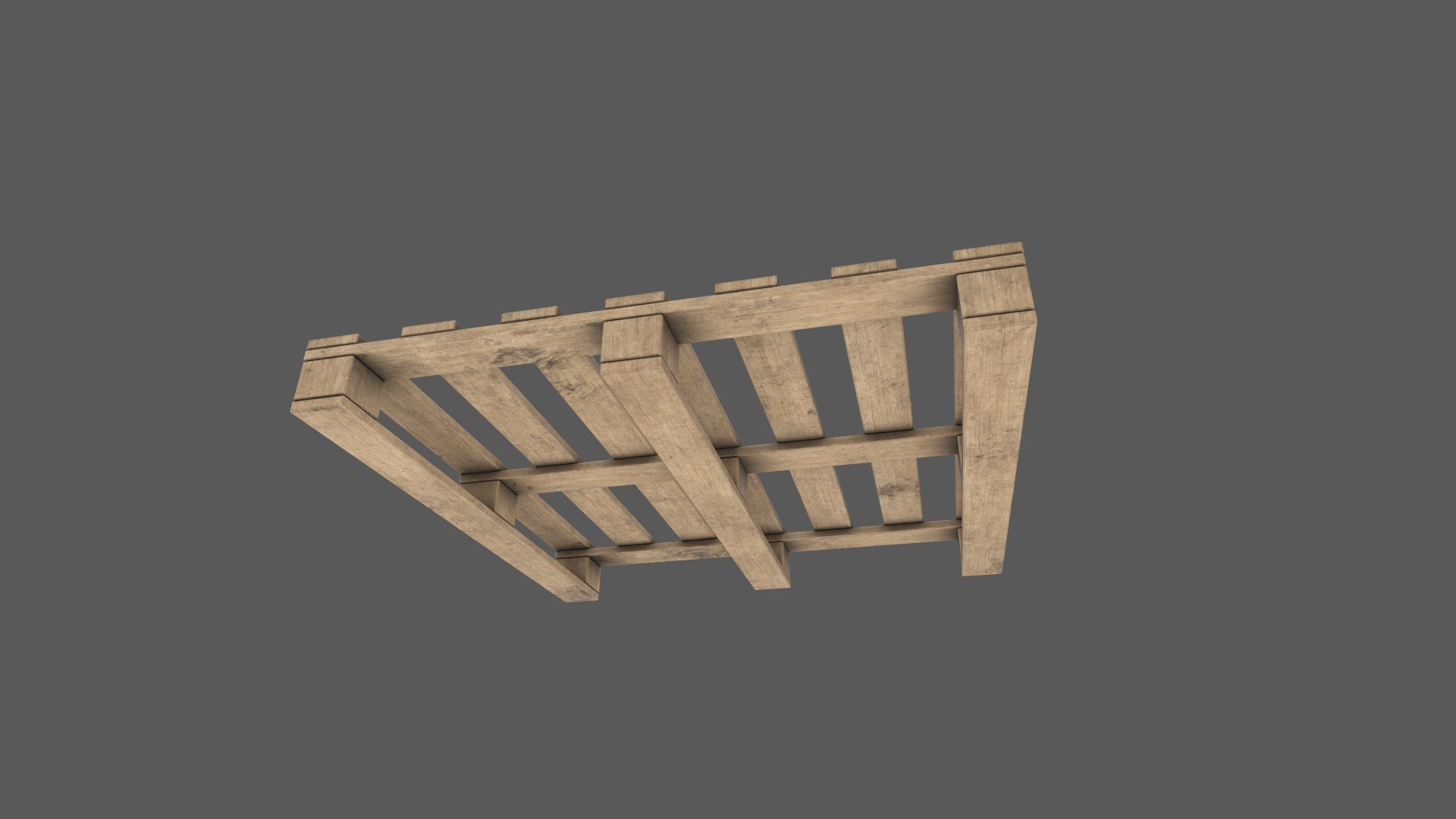 3D Pallet Model - TurboSquid 1624699