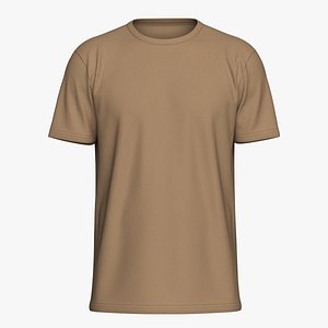 Men Regular Fit T-shirt 3D model