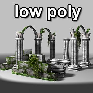 LowPoly Ancient Ruins