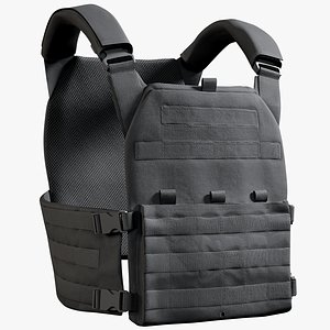 Plate Carrier Black
