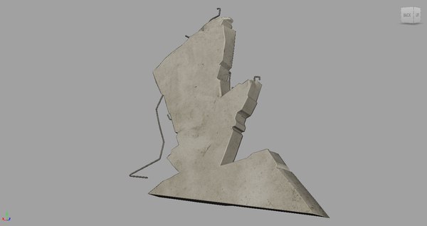 modelo 3d Pared rota gratis - TurboSquid 1396131