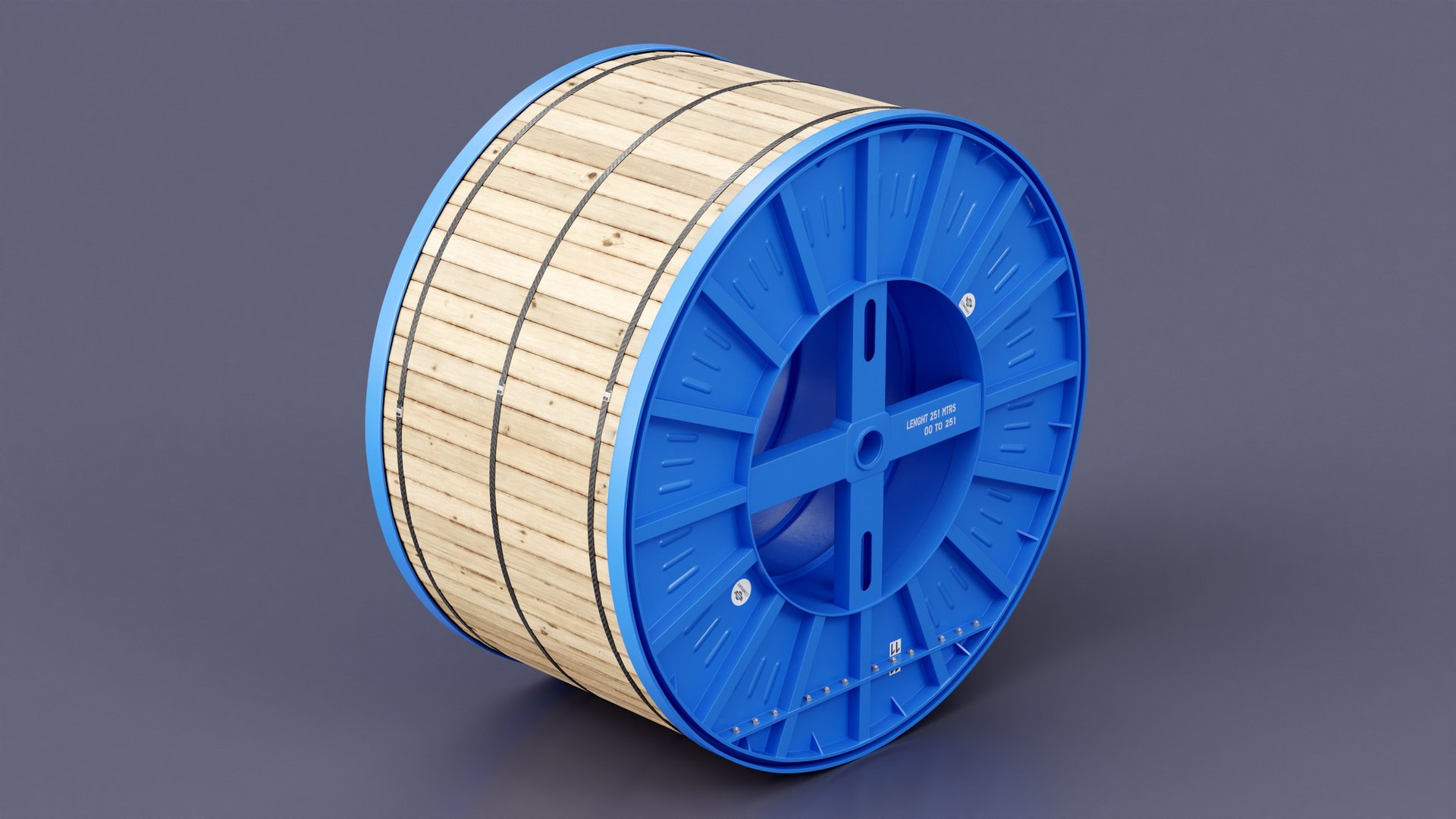 3D model Steel Cable Drum https://p.turbosquid.com/ts-thumb/Xz/IDNraZ/iS/steelcabledrumvray3dmodel008/jpg/1724714887/1920x1080/fit_q87/dd064f7bcc50d4f0d60e9d97ff8f5fe9a9dcca30/steelcabledrumvray3dmodel008.jpg