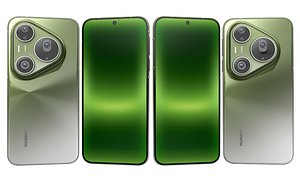 3D Huawei Pura 90 Pro Max Emerald Lake