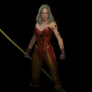 3D ThunderCats Cheetara model