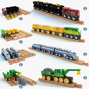 Kids train toy collection