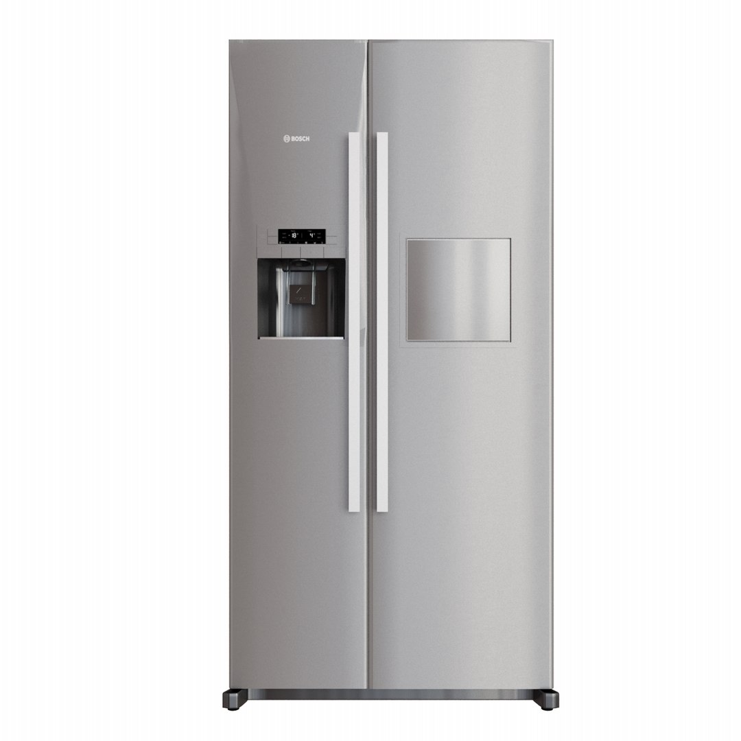 Bosch Kag90ai20 Silver 3D Model - TurboSquid 1538974