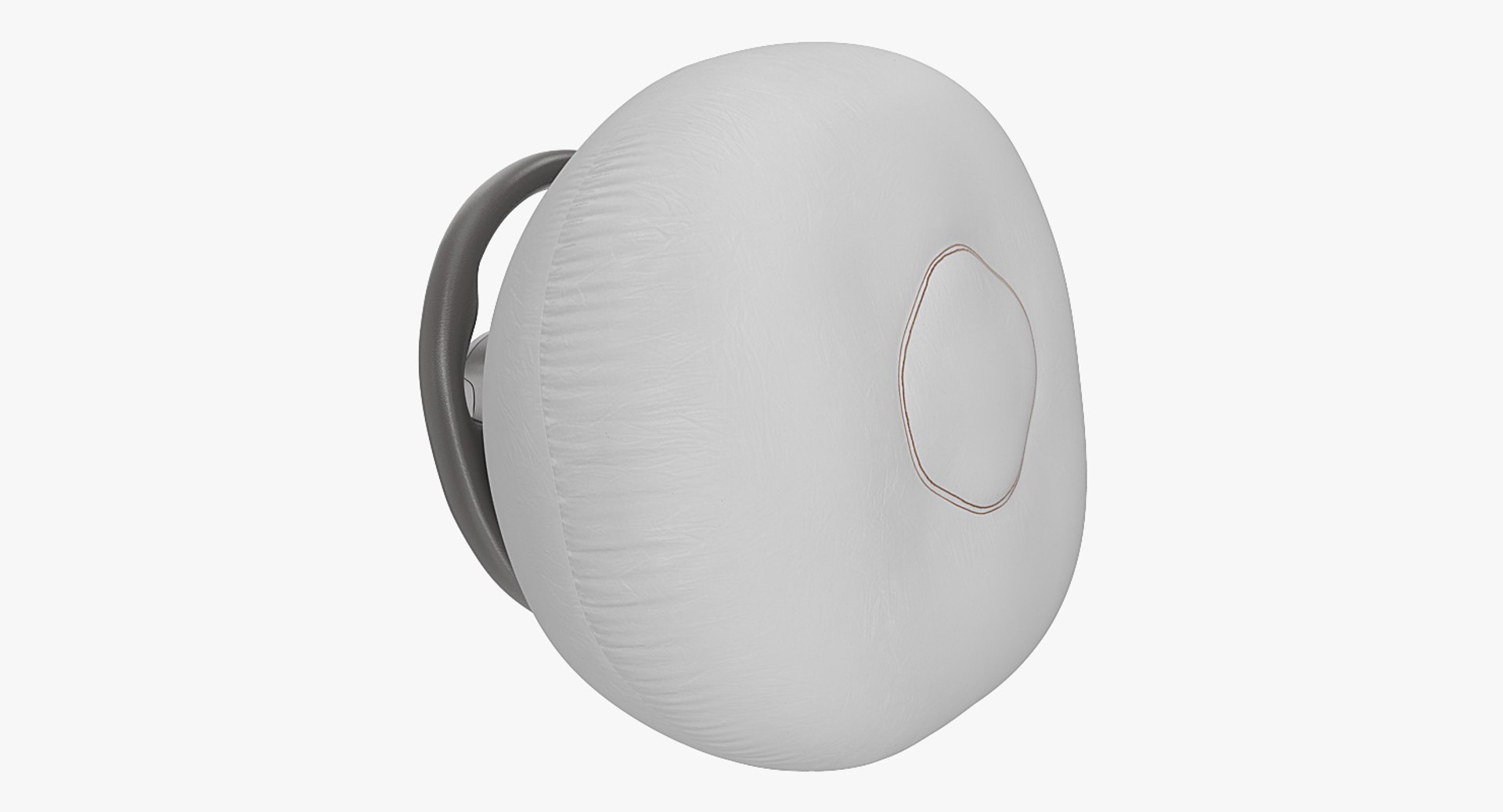 Steering Wheel with Airbag 3D model preview