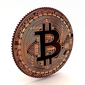 Bitcoin Copper 3D model