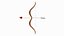 Bow and Arrow for Cupid