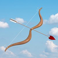 Bow and Arrow for Cupid