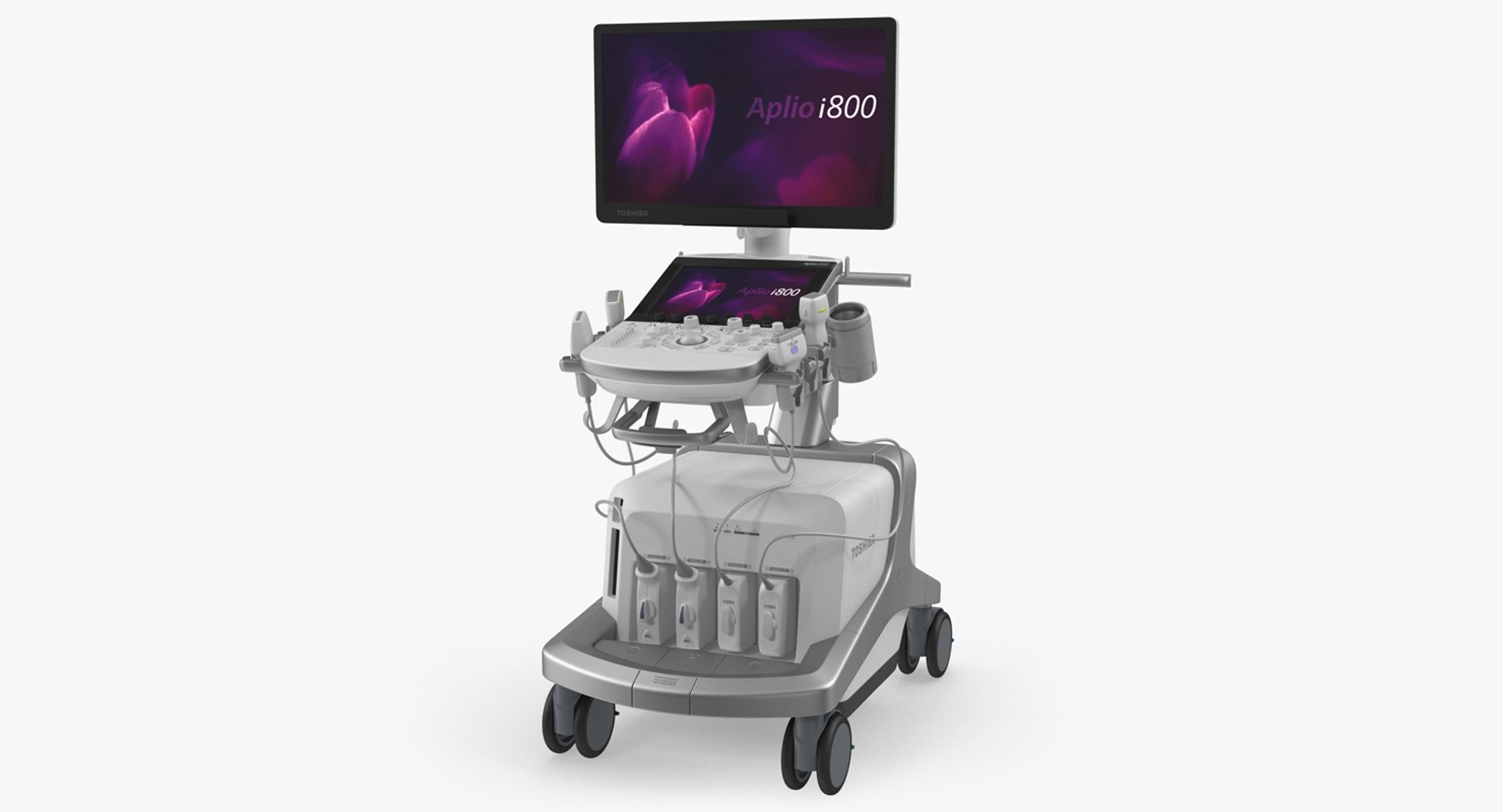 Ultrasound Scanner Toshiba Aplio i800 3D model preview