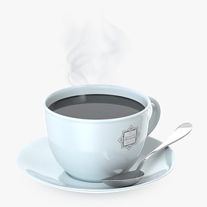 3D coffee cup