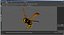 wasp attacking pose 3D model
