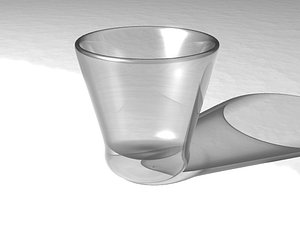 3d model shot glass