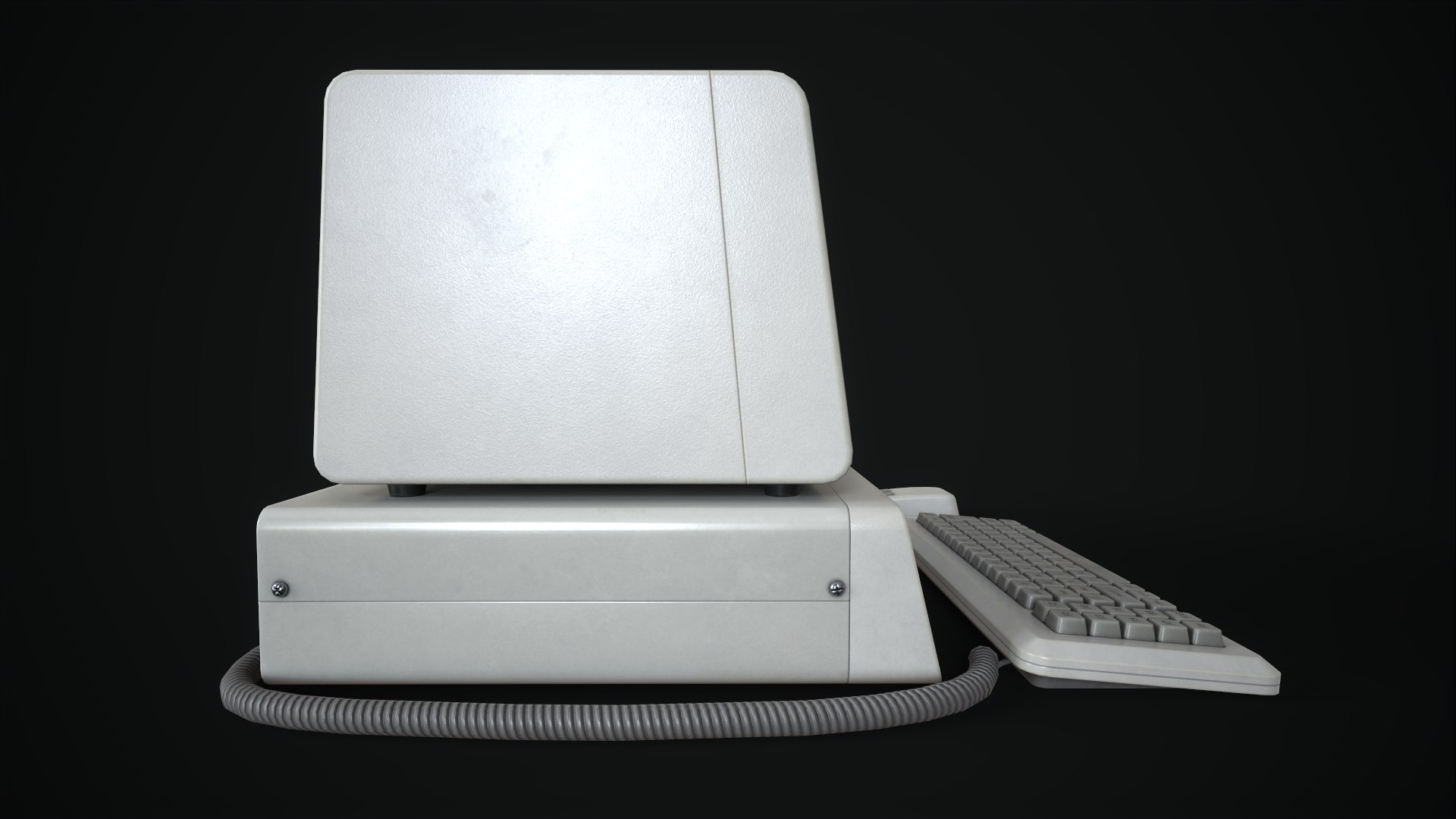 Reto Computer 80s 3D Model - TurboSquid 2154867
