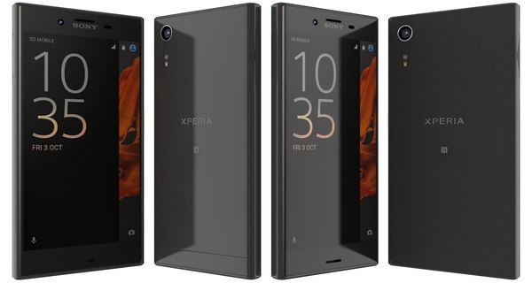 sony xperia xz mineral 3d model