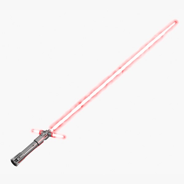 modelo 3d Sable de luz de Star Wars Kylo Ren - TurboSquid 2271097