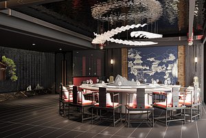 Modern Restaurant model