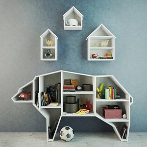 Bear Bookshelf