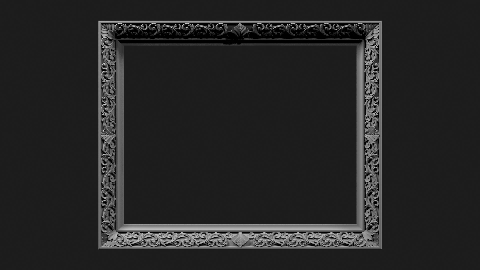 Ancient Carved Frames 3D Model - TurboSquid 1959352