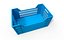 Blue Plastic crate