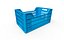 Blue Plastic crate