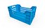 Blue Plastic crate