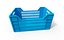 Blue Plastic crate