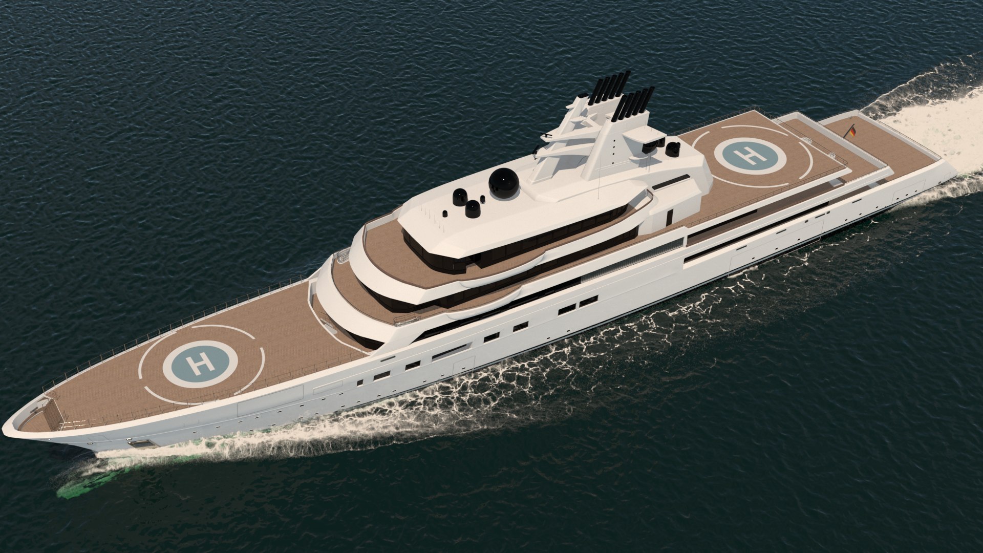 3D Laura Superyacht Dynamic Simulation Model - TurboSquid 2176239