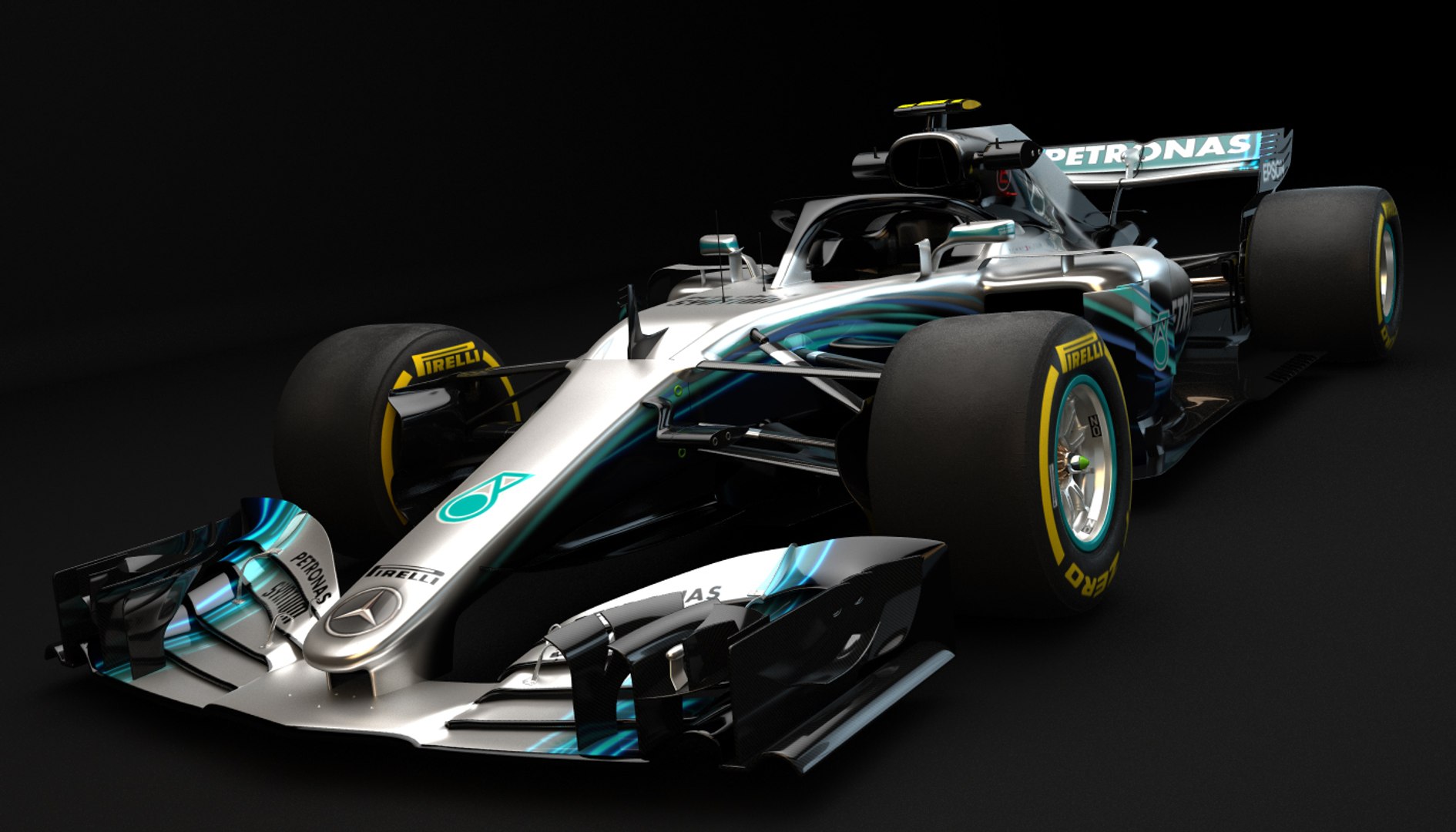 1 F1 Mercedes 3D Model - TurboSquid 1263235