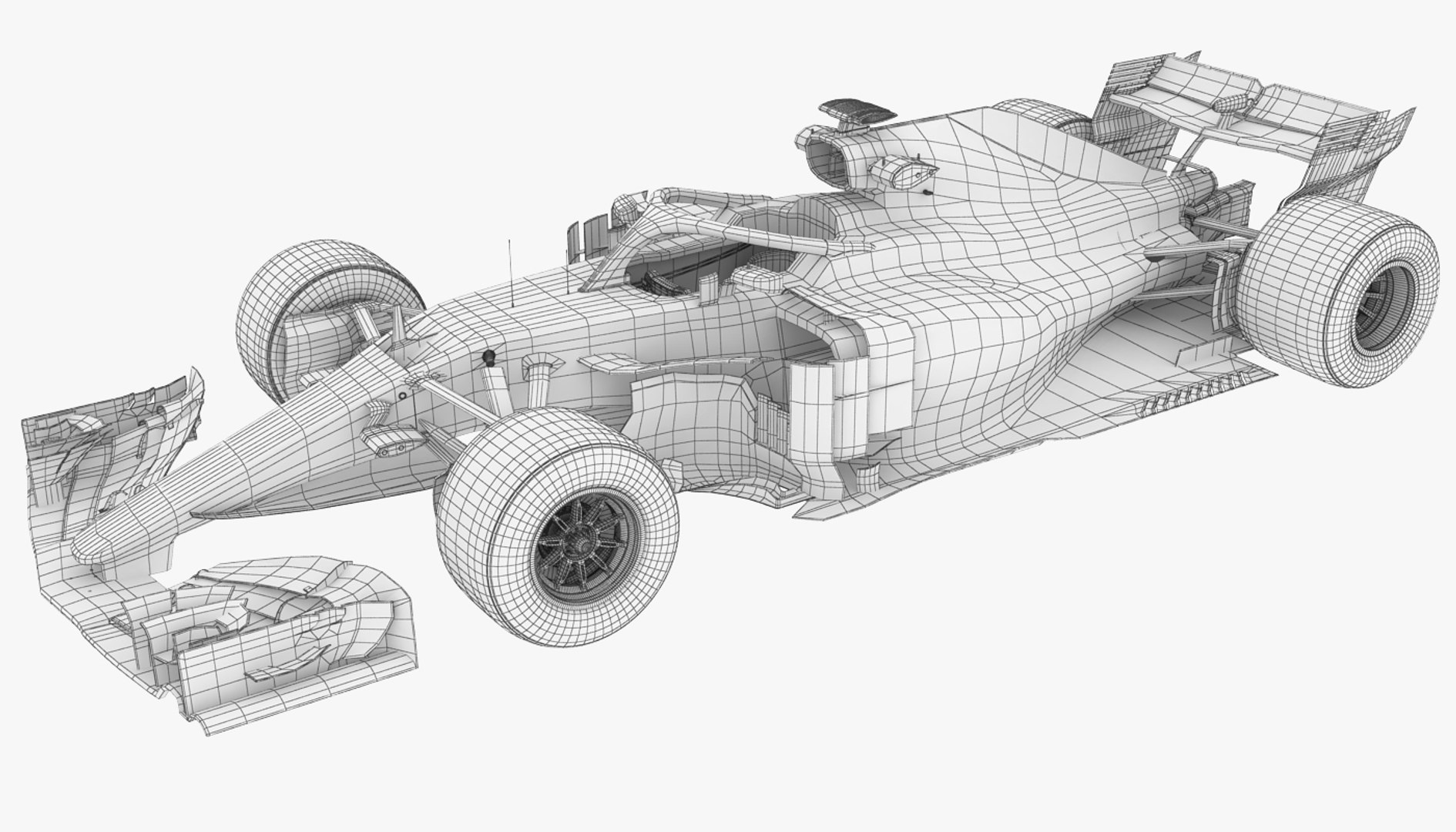 1 F1 Mercedes 3D Model - TurboSquid 1263235